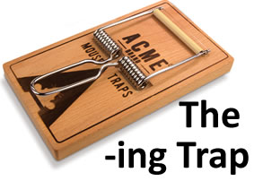 German Present Tense and the -ing Trap