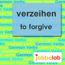 The German verb verzeihen - to forgive