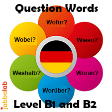 German Question Words - Level B1 and B2