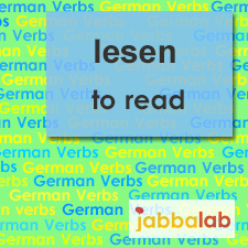 The German verb lesen - to read