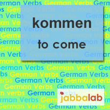 The German verb kommen - to come