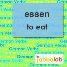 The German verb essen - to eat