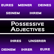 German Possessive Adjectives