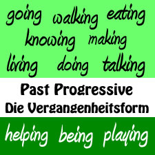 Past Progressive - Die Vergangenheitsform