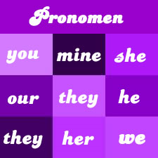 Englische Personal - und Possessivpronomen