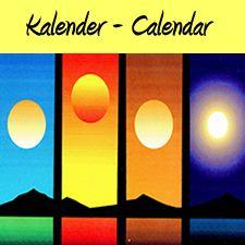 German Vocabulary - All about Calendar