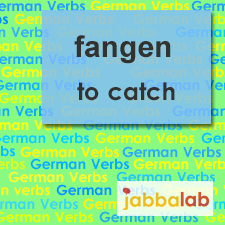 The German verb fangen - to catch